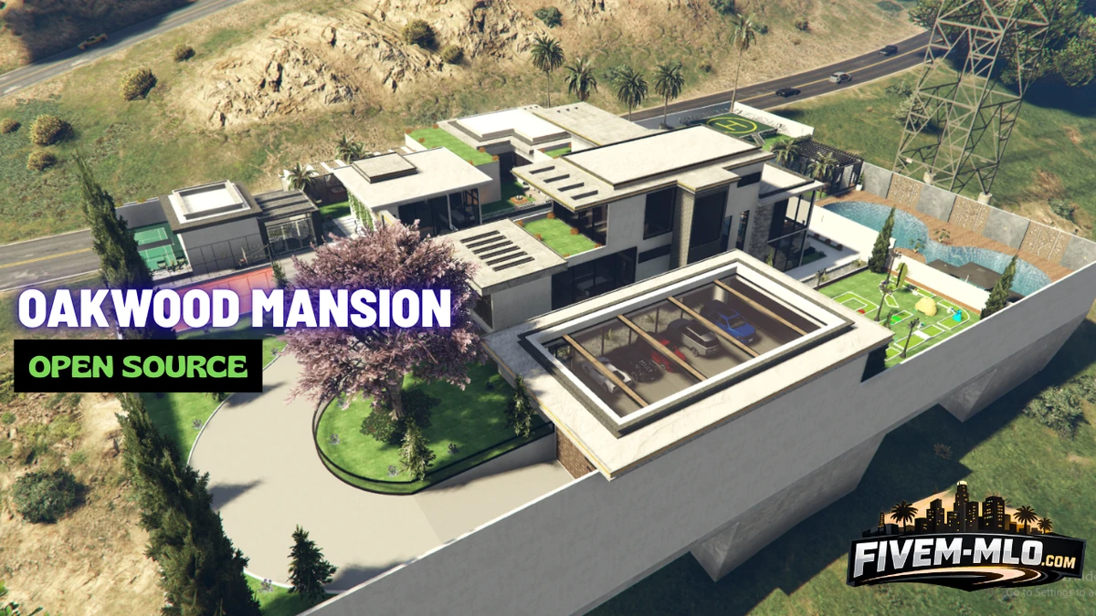 Oakwood Mansion MLO FiveM | Open Source